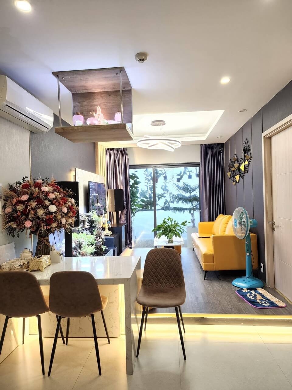 Cho Thuê Căn hộ 2PN New City Thủ Thiêm 75m2 VE.xx.06 Giá 18 triệu VND