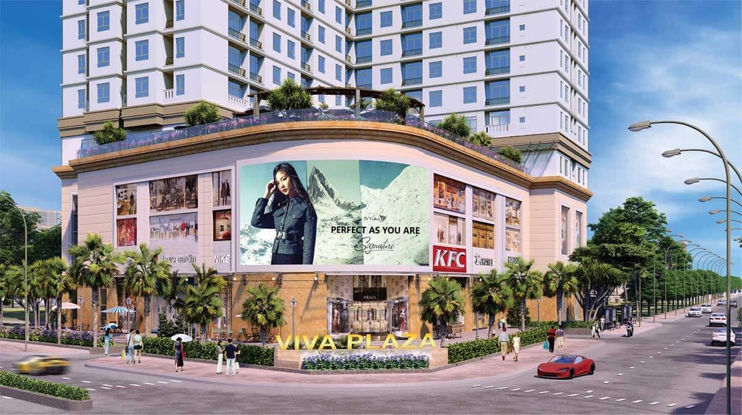 Mua Bán Căn hộ 1PN Viva Plaza 44.72m2 A.xx.06 Giá 2,861 tỷ VND