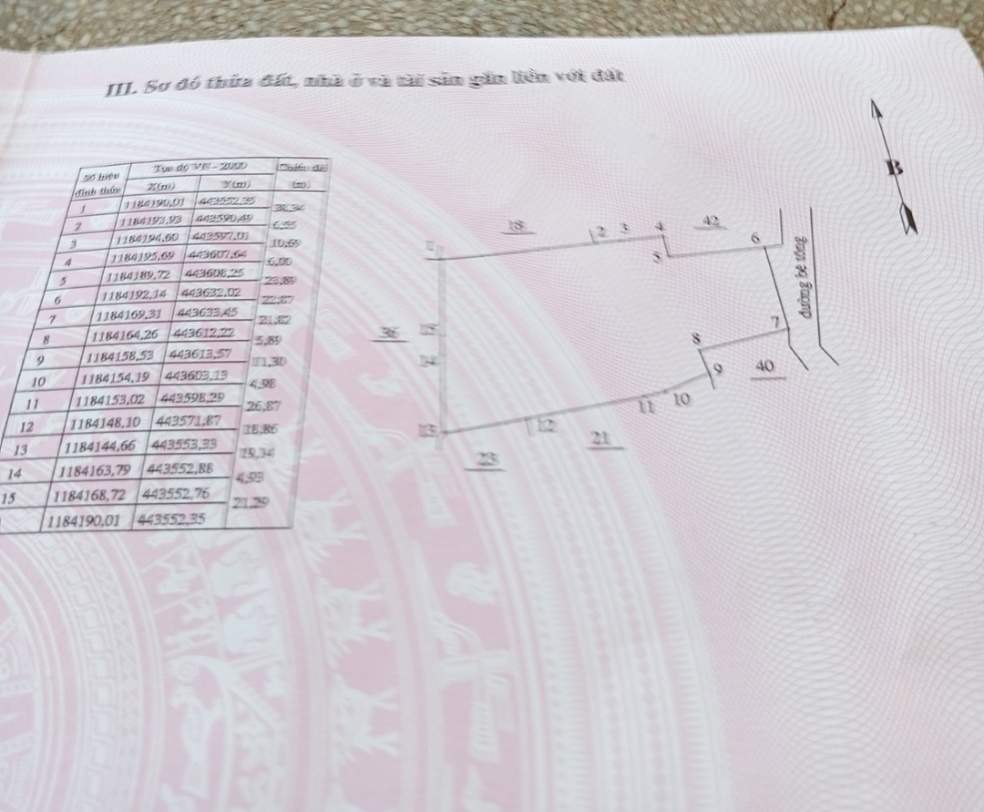 Mua Bán Đất nền Huyện Hàm Thuận Nam 3023m2 Giá 9 tỷ VND