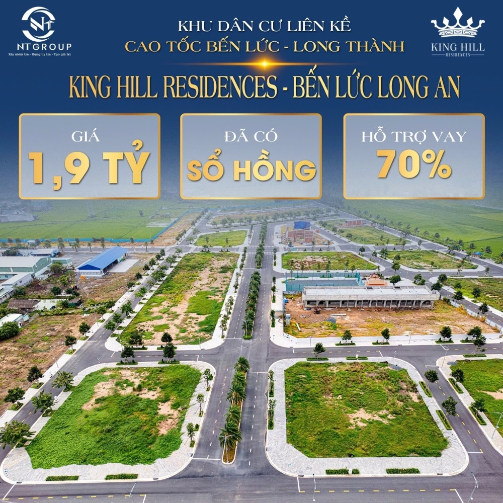 Mua Bán Đất nền Huyện Bến Lức 100m2 Bến lức long an Giá 1,9 tỷ VND