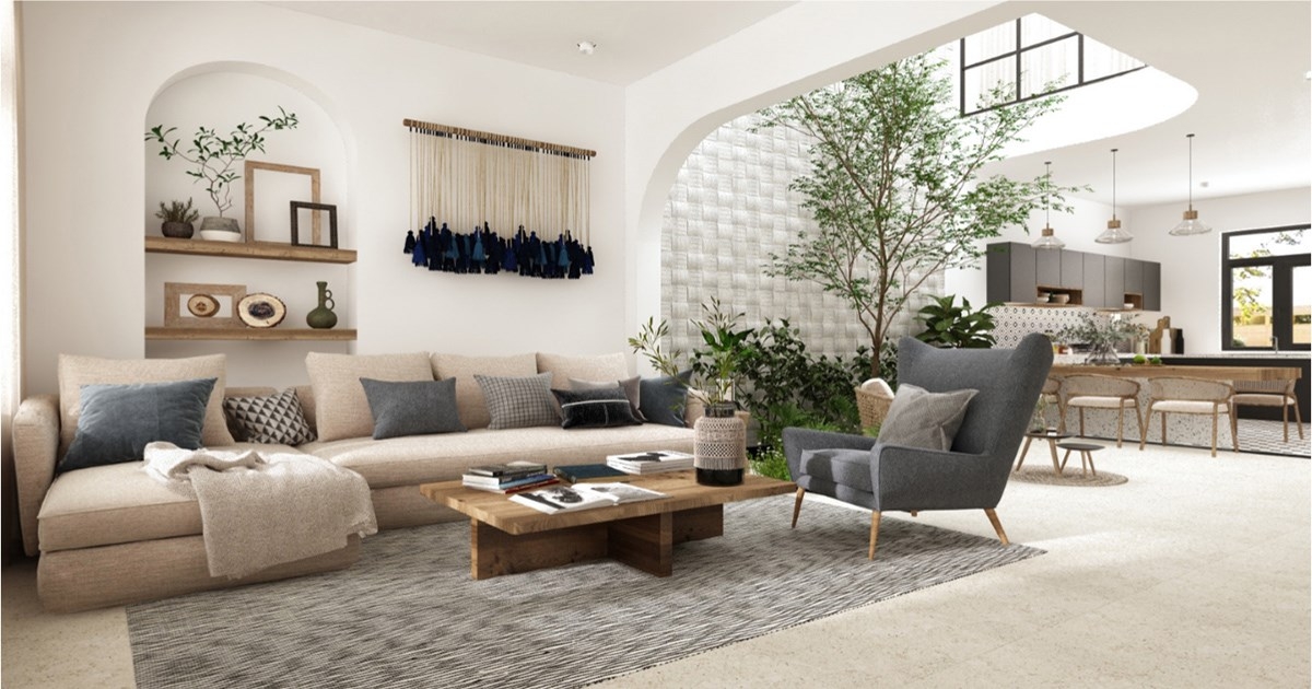 Decor Can Ho Phong Cach Dia Trung Hai