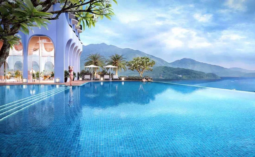 Asiana Luxury Residences hồ bơi