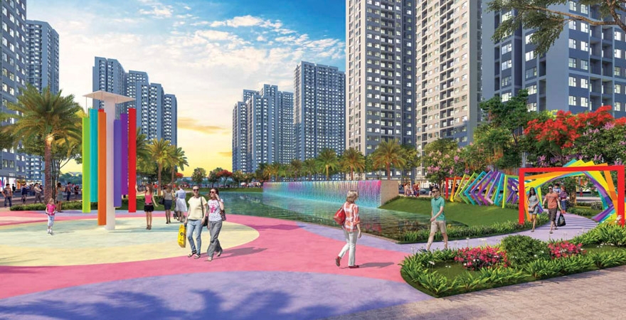 Công viên Vinhomes Grand Park The Rainbow