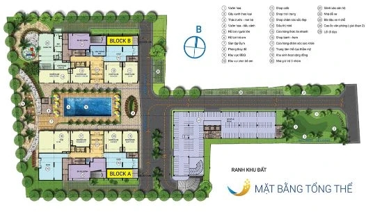 Luxcity mặt bằng