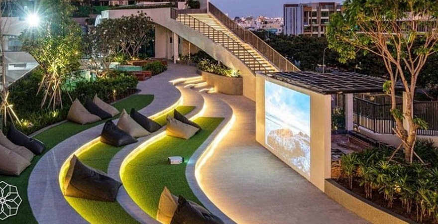 Rạp chiếu phim ngoài trời Feliz En Vista