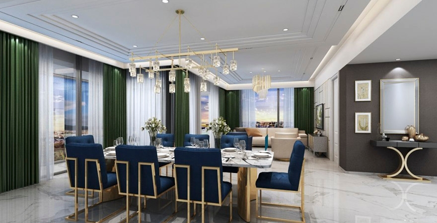 Mẫu căn hộ Grand Marina Saigon