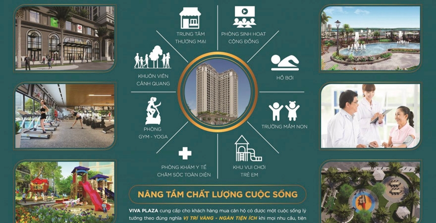 Tiện ích nội khu Viva Plaza