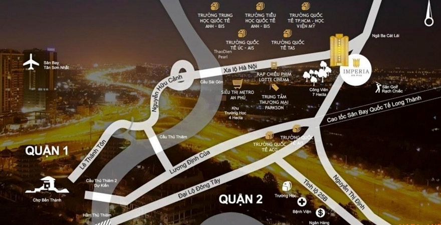 Vị trí Imperia An Phu