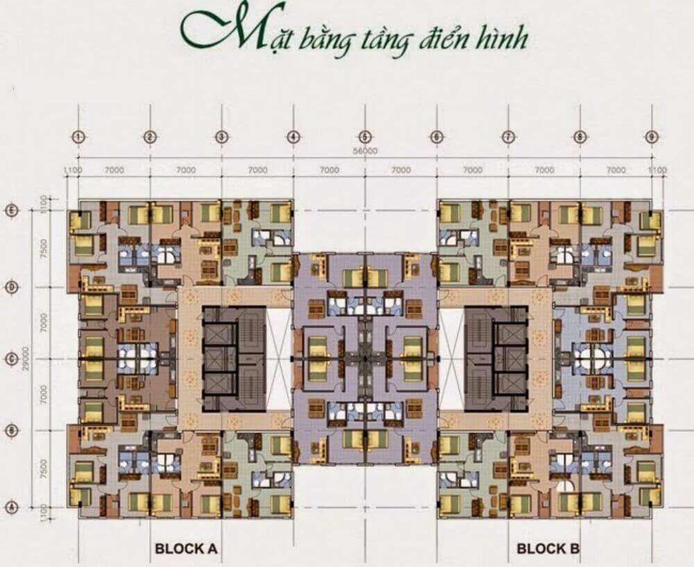Sai Gon Apartment Mat Bang