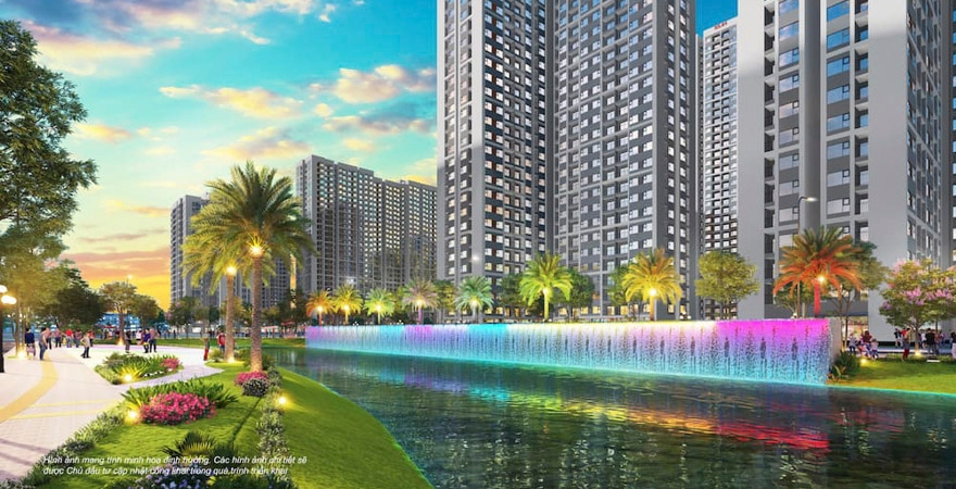 Tổng thể Vinhomes Grand Park The Rainbow