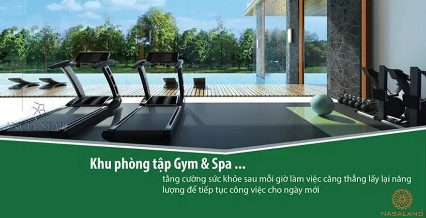 Phòng gym và spa