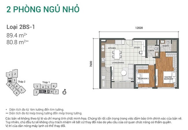 Thiết kế căn hộ Estella Heights