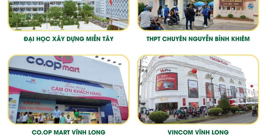 Tiện ích trong khu vực