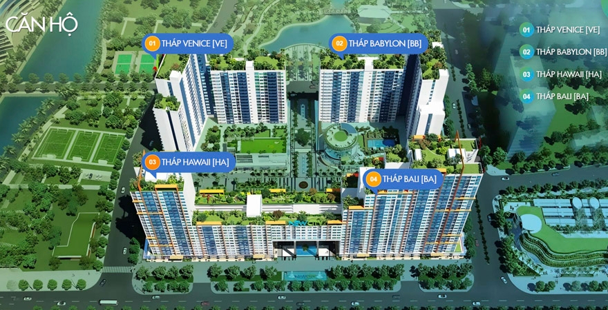 Mặt bằng NEW CITY