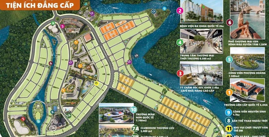 Hệ thống tiện ích Aqua City Phoenix Central