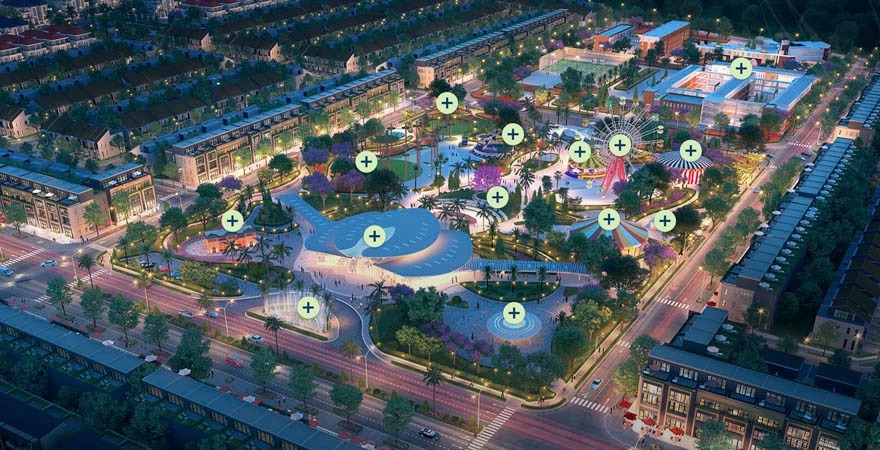 Tiện ích nội khu Gem Sky World