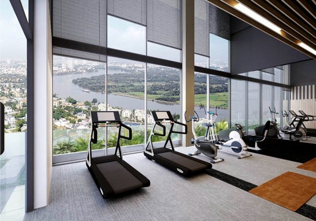 Tiện ích gym dự án Estella Heights