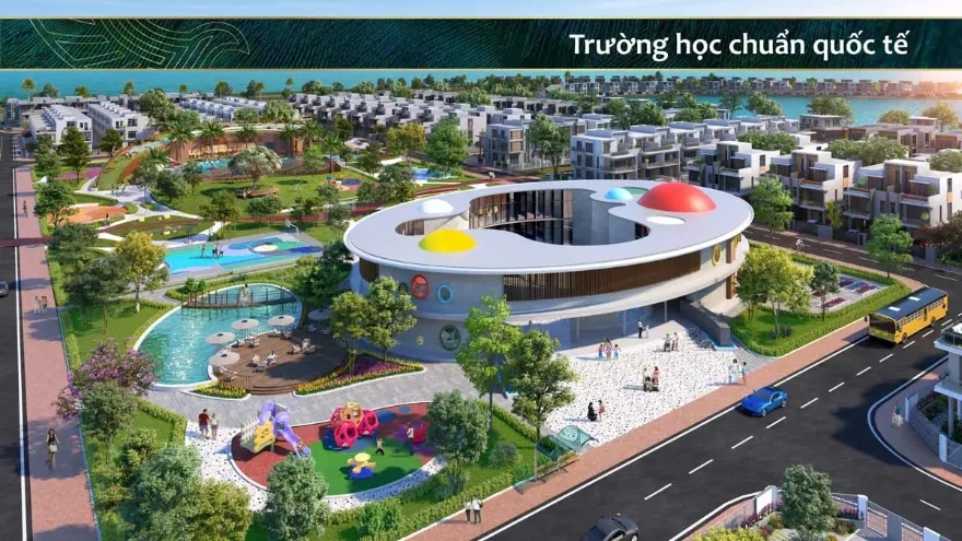 phối cảnh trường học