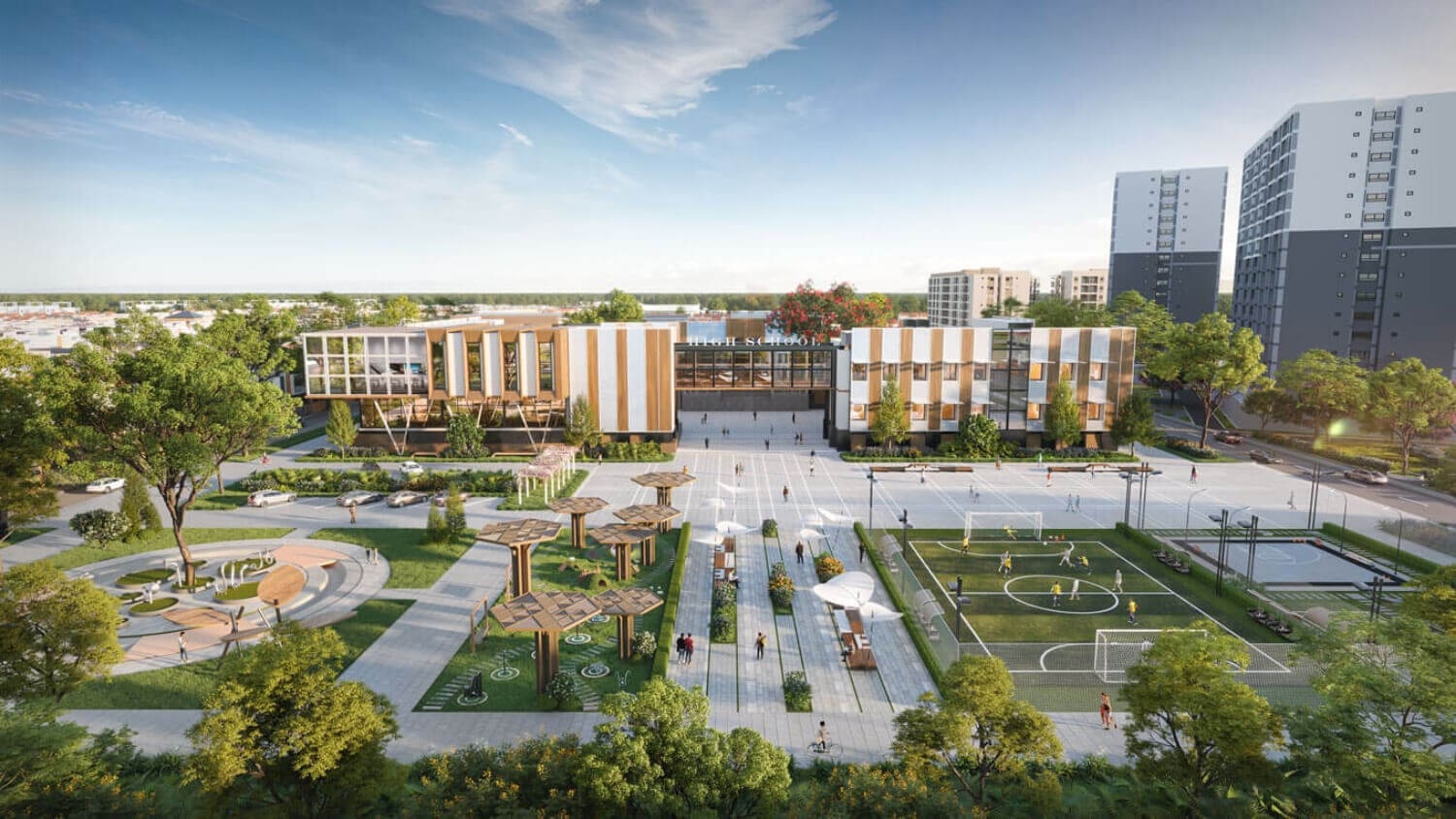 Tiện ích, phối cảnh