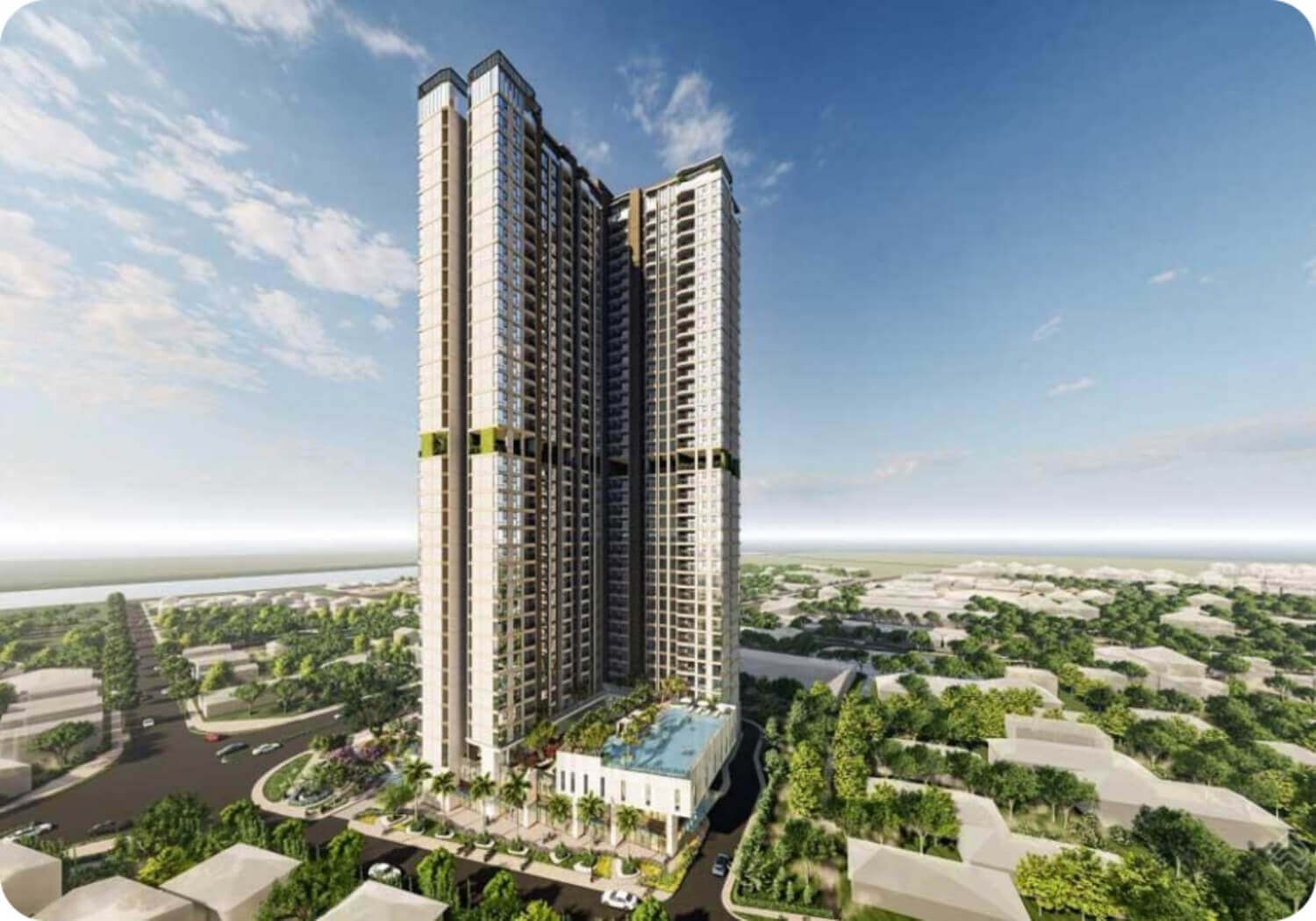 The Emerald Garden View phối cảnh