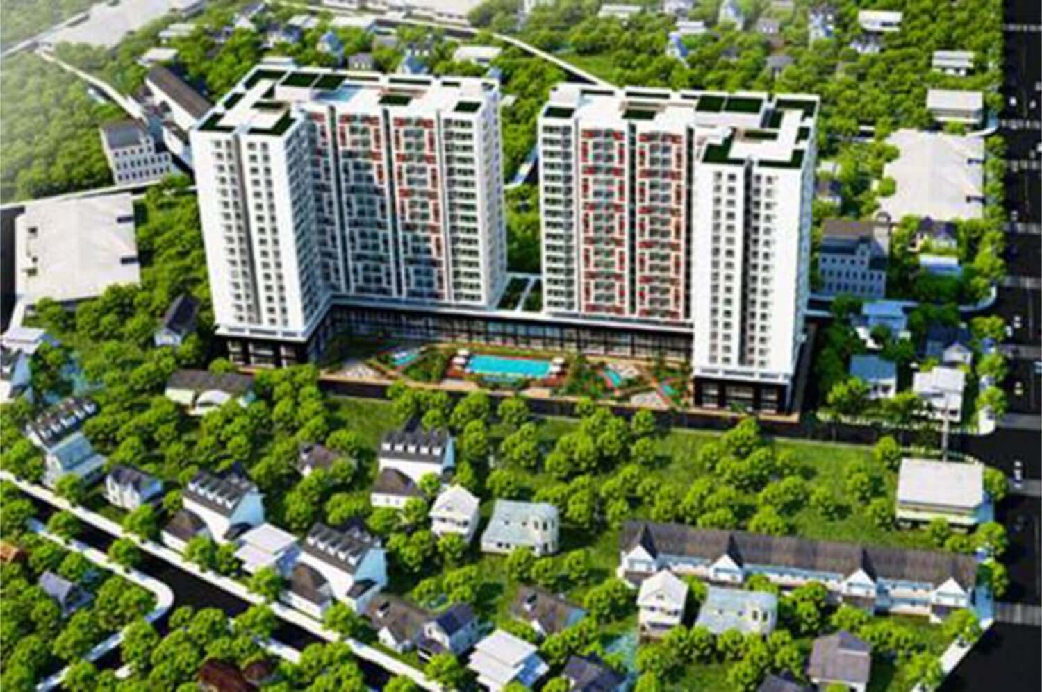 Melody Residences phối cảnh