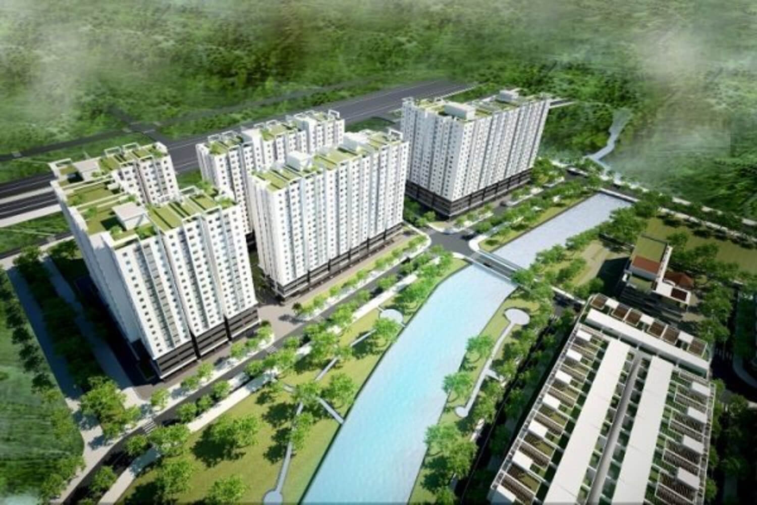 Sunview Town phối cảnh