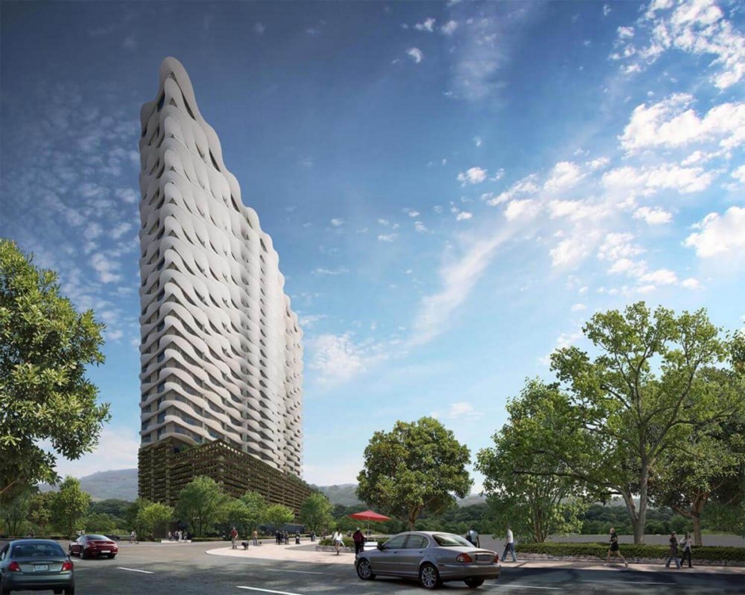 Waterina Suites phối cảnh