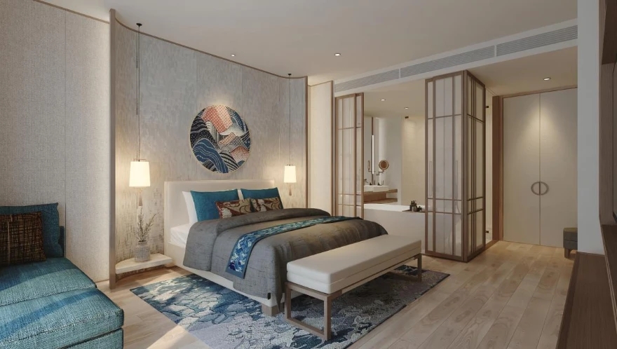 Takashi Ocean Suite Sapporo phòng ngủ