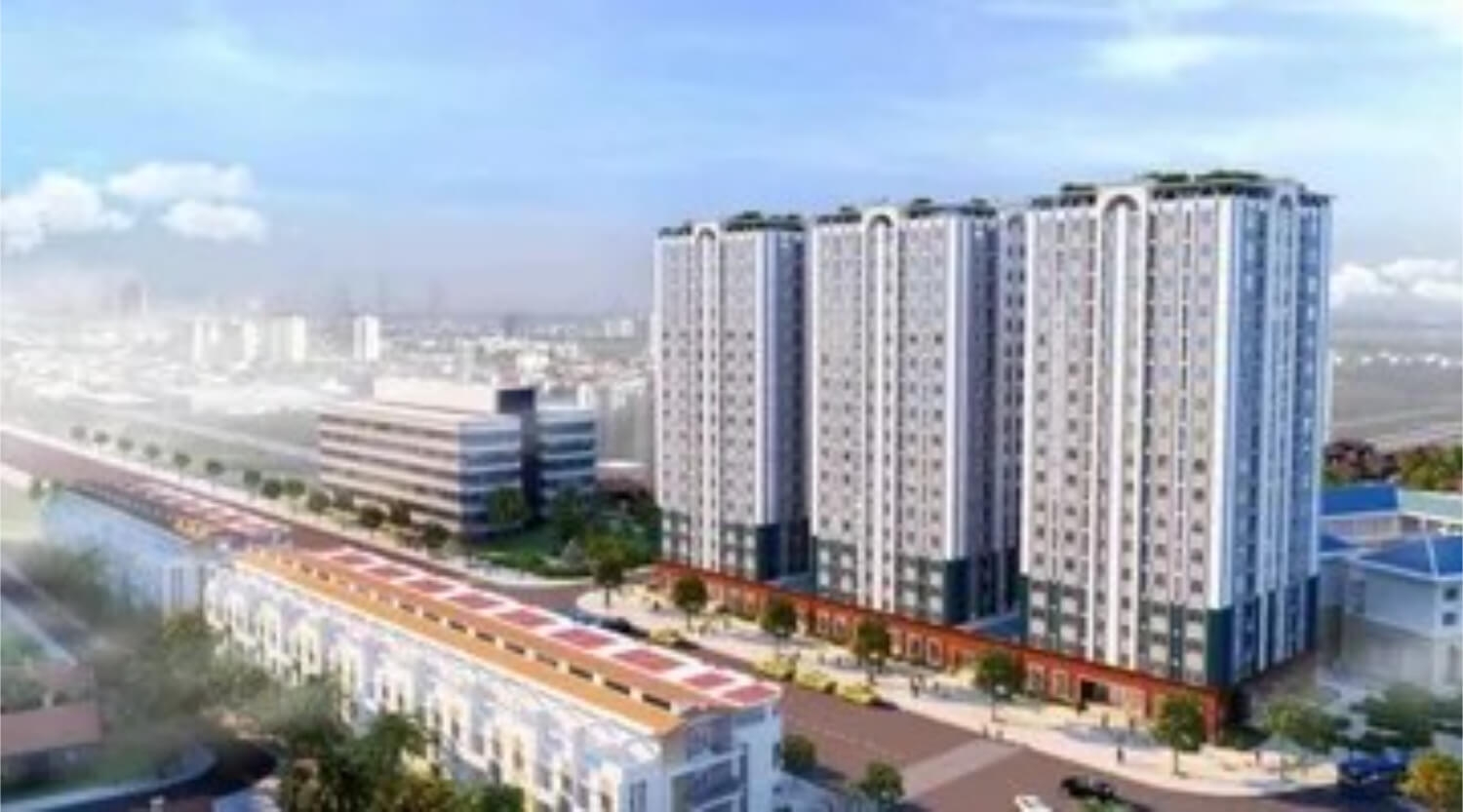 Chung cư Hà Kiều phối cảnh