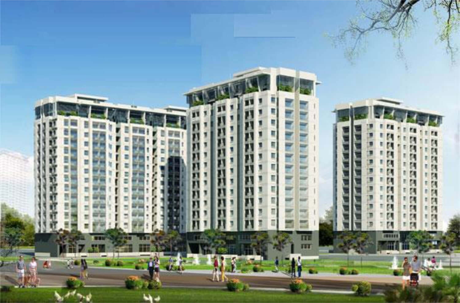 Emerald Apartment phối cảnh