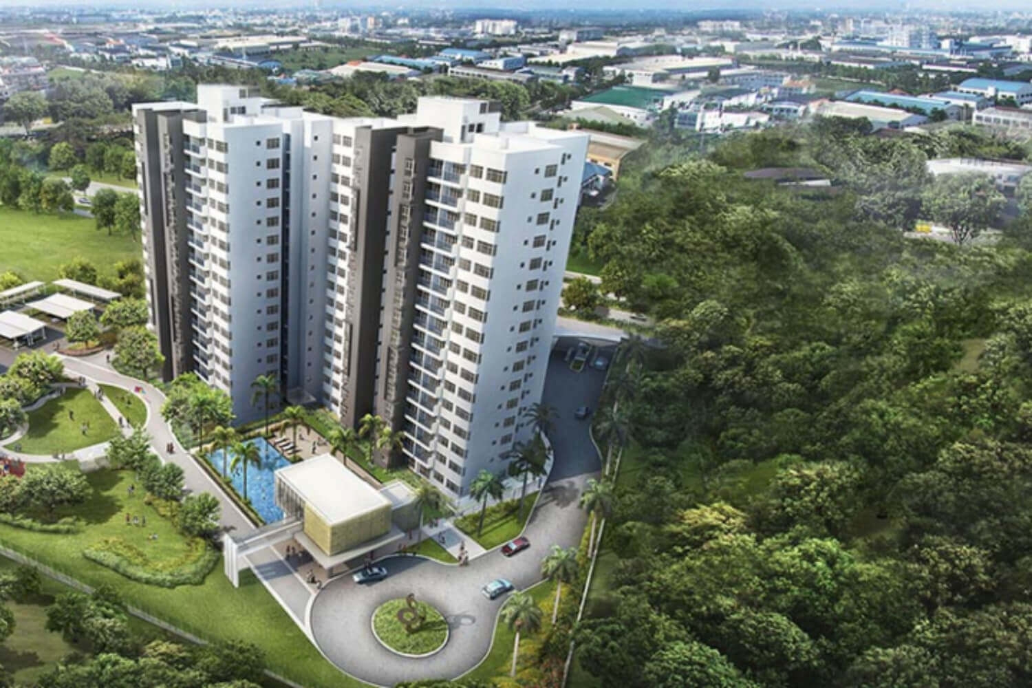 The Habitat Bình Dương phối cảnh