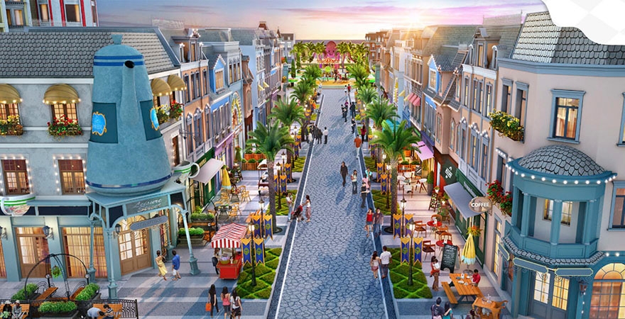 Shophouse Wonderland Hồ Tràm