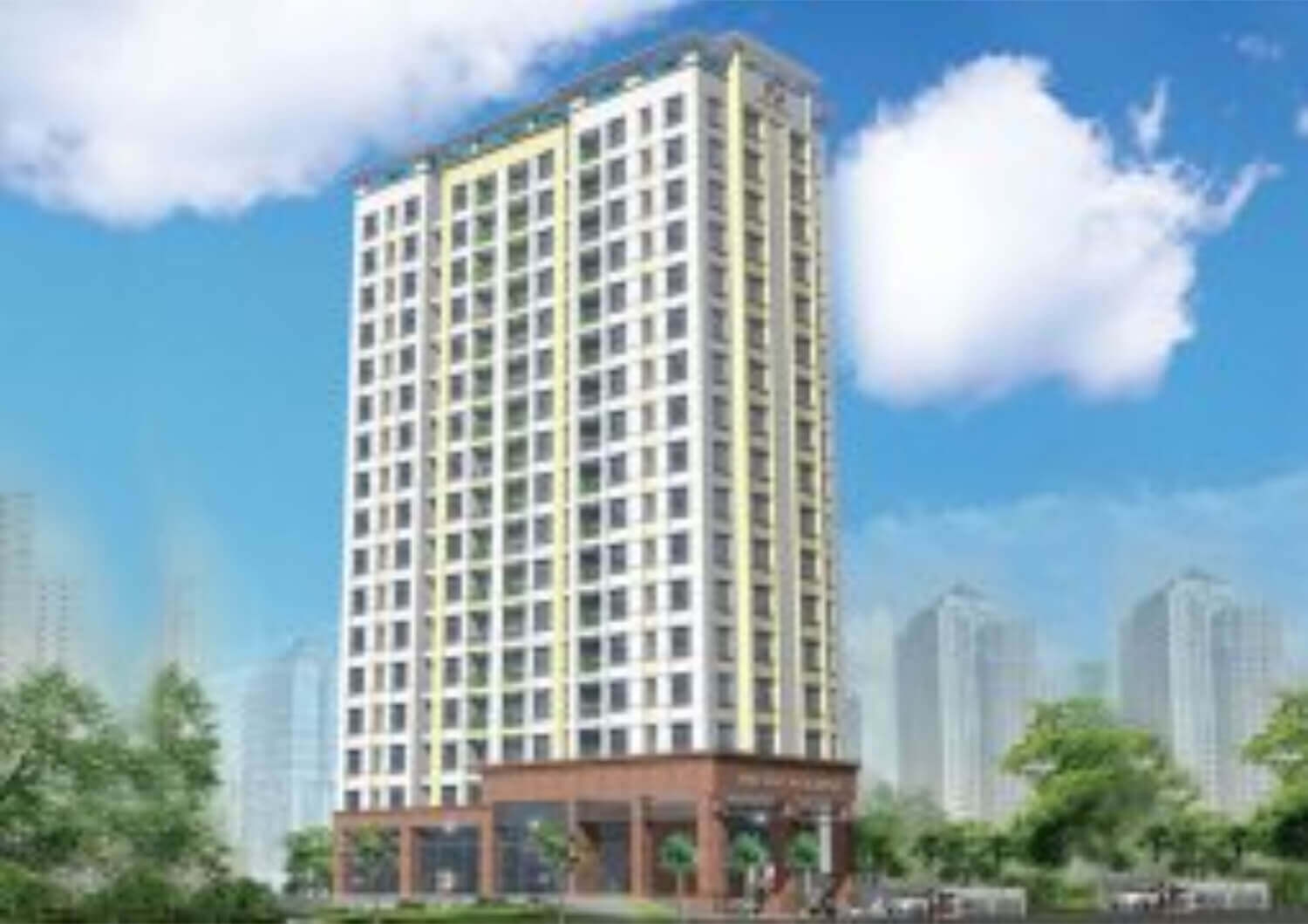 Chung cư 283 Lê Quang Định phối cảnh