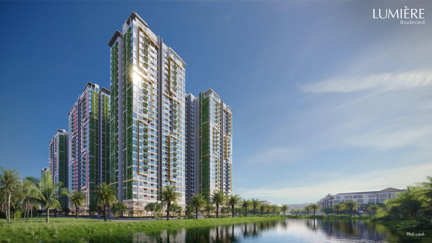 Lumiere Boulevard phối cảnh