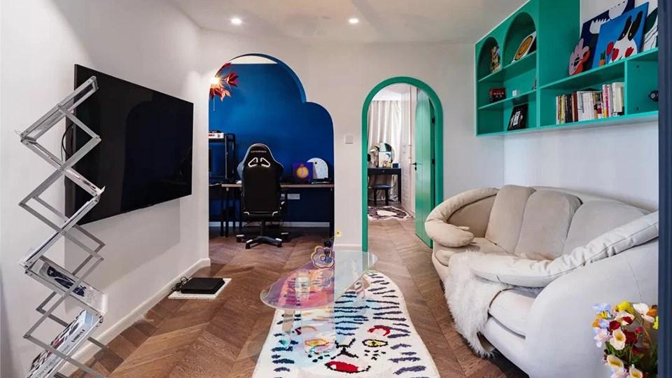 Căn hộ 77m² với phong cách thiết kế “có một không hai” của cô nàng 9x cá tính mê game