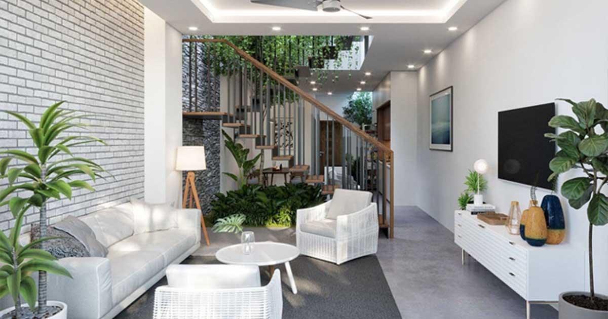 Tư vấn thiết kế căn nhà ống điển hình với 6 phòng ngủ