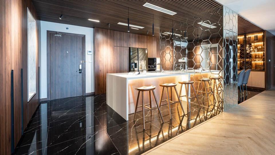 Căn hộ 160m² với 3 phòng ngủ theo phong cách luxury hết chi phí 3 tỷ