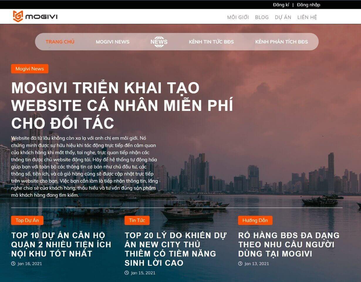 Hướng dẫn sử dụng Website Mogivi.vn