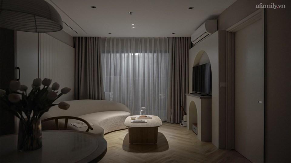 Can Ho 45M2 Phong Cach Japandi 2