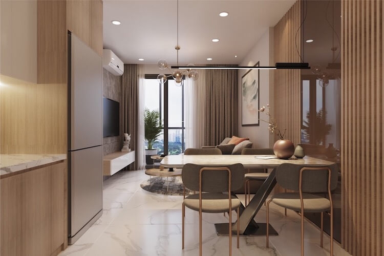 Mua Bán Căn hộ 2PN HT Pearl 55.82m2 B.xx.01 Giá 2,347 tỷ VND