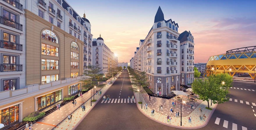 Shophouse Grand World Phú Quốc De Capella