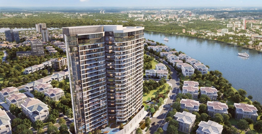 Phối cảnh dự án chung cư Thảo Điền Green Quận 2 De Capella