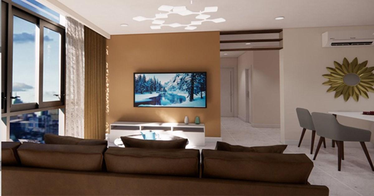 F5 phòng khách, thở sạch sống vui: Hô biến phòng khách chung cư thành không gian sống ấm cúng đầy chất thơ