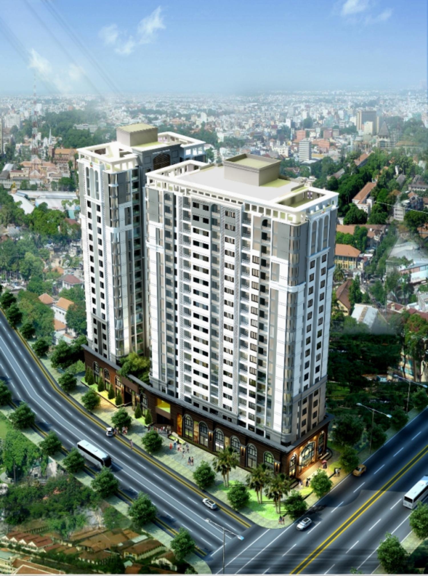 Âu Cơ Tower phối cảnh Âu Cơ Tower phối cảnh