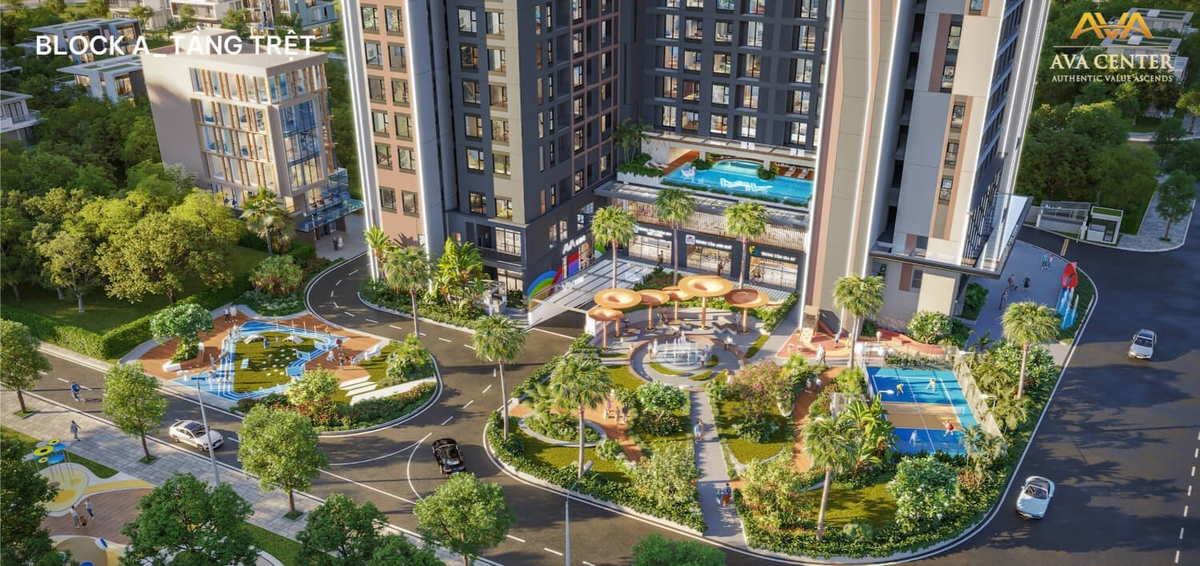 Phoi Canh Tien Ich Can Ho Ava Center Binh Duong 1 De Capella