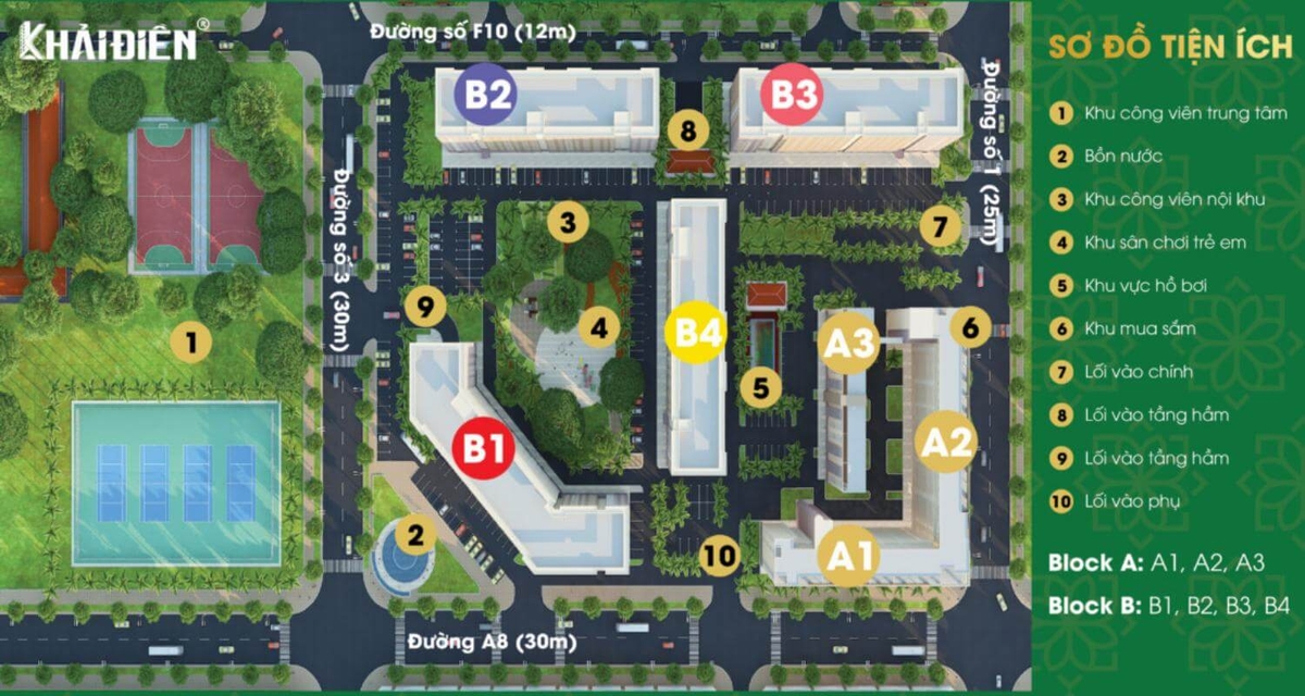 MAT BANG GREEN TOWN BINH TAN De Capella