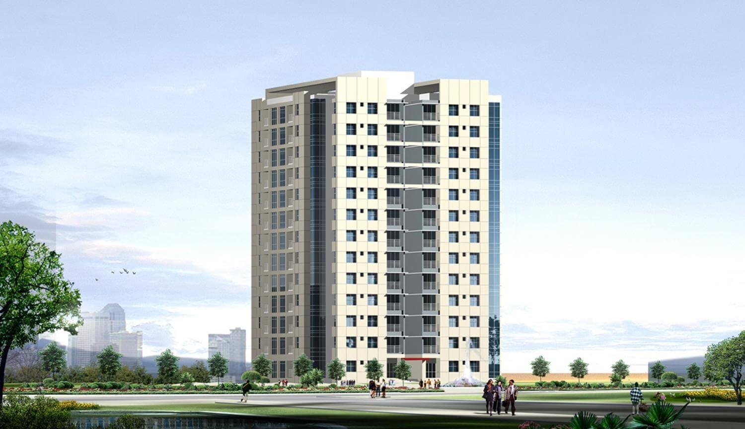 Chung cư Khánh Hội 3 phối cảnh Chung cư Khánh Hội 3 phối cảnh