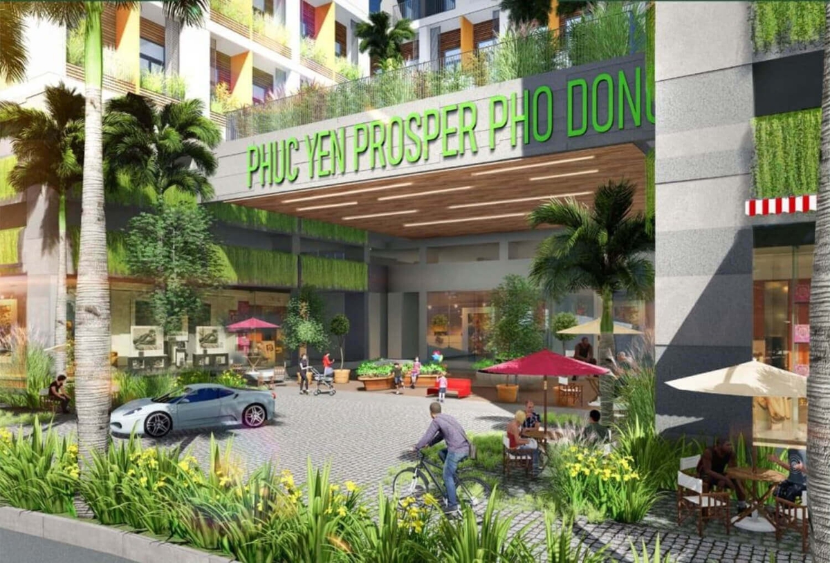 Hinh Anh Phoi Canh Shophouse Du An Can Ho Phuc Yen Prosper Pho Dong 1 1024X768 De Capella